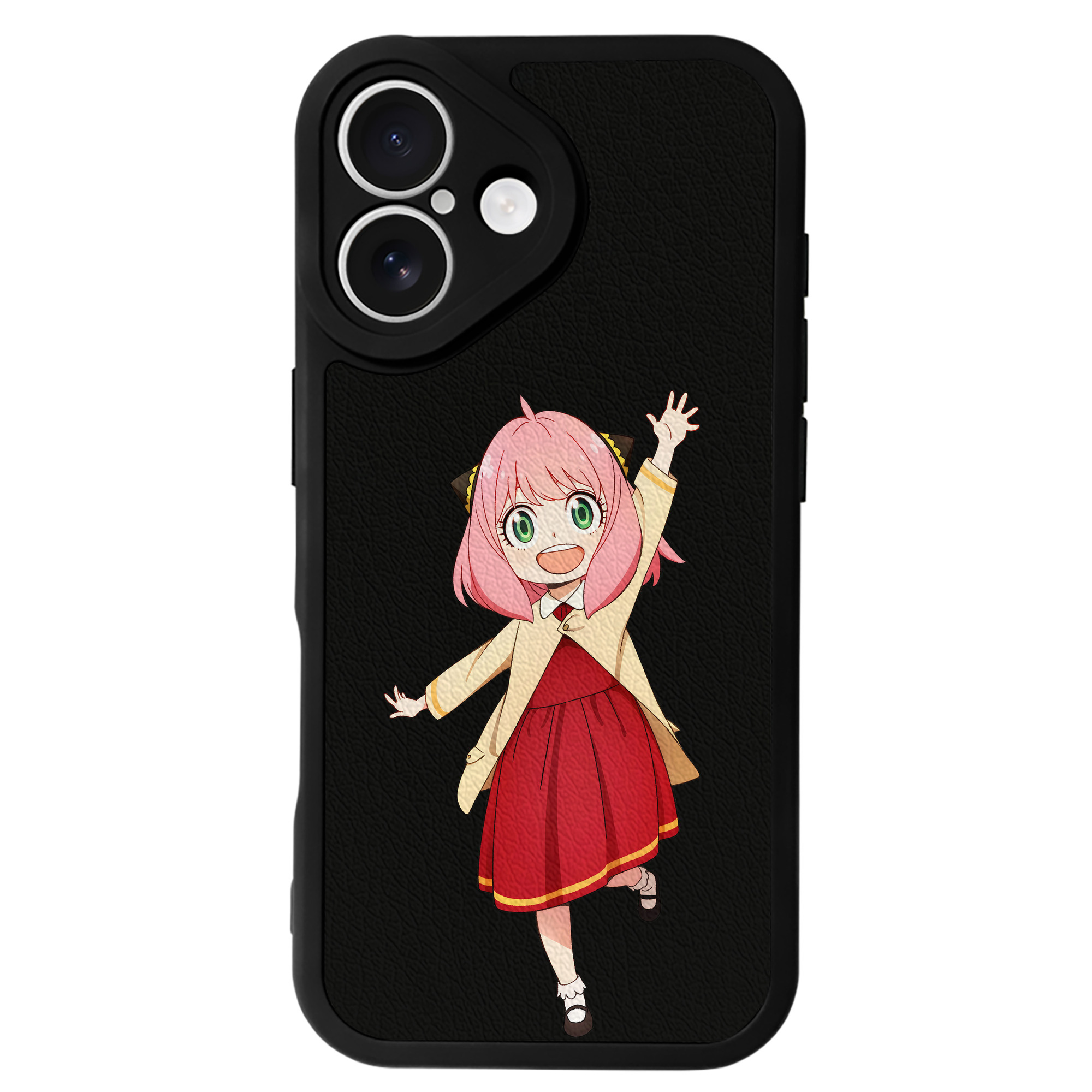 （画像用） SPY×FAMILY间谍家家酒 【iPhone 16シリーズ対応】シリコンスマホケース（レザー調） 材質：シリコン